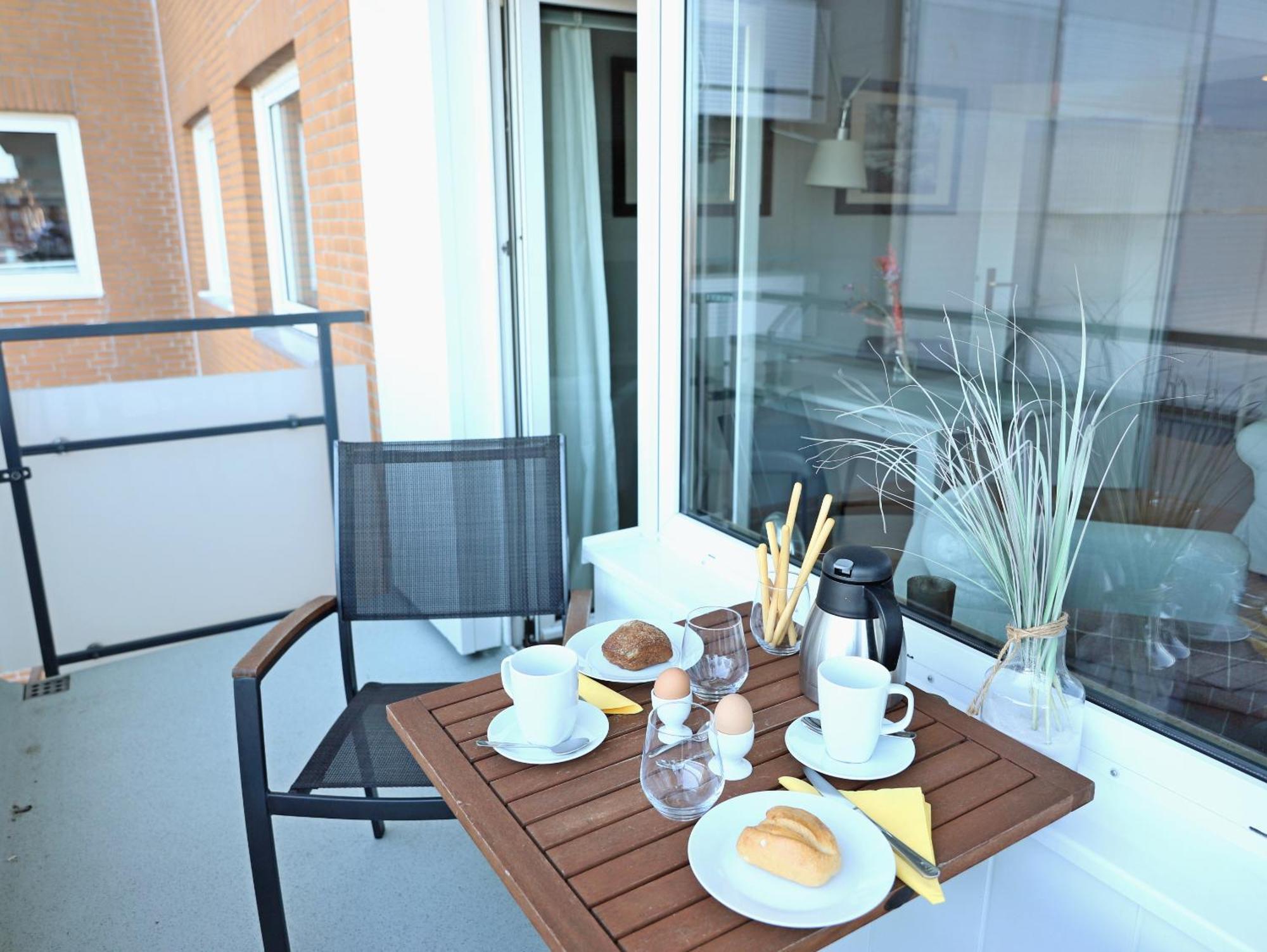 Modernes 2-Zimmer-Appartement Mit Balkon. 韦斯特兰 外观 照片